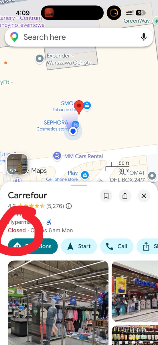 OutofGalaxyy's tweet photo. Trusted Apple Maps without checking Google Maps in Europe.

Bad. Very bad idea. https://t.co/QEkBYO3pQl