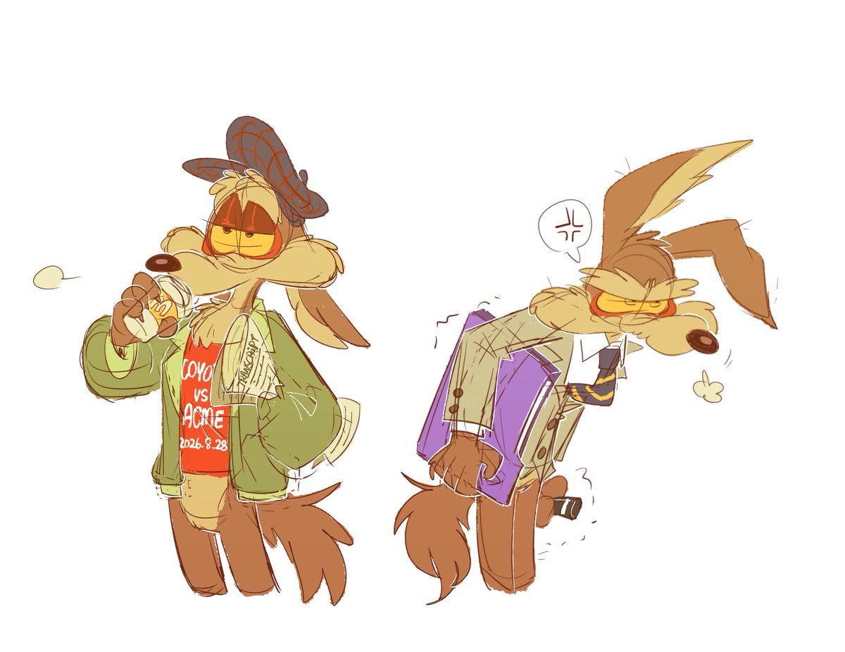 SunsetLandZ's tweet photo. Wile e art i did this year earlier(expect the last one) https://t.co/8ZPIV1Vqq6
