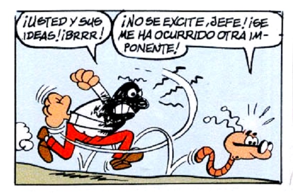 mortadelo2023's tweet photo. El 'trinitrotolueno' = El "Trinitrolueno"

Pulgarcito 1952
30 de septiembre de 1968

Mortadelo disfrazado de gusano

#mortadeloyfilemon #franciscoibañez #españa #1968

https://t.co/rpTPVrlujz https://t.co/eL70WVUSUy