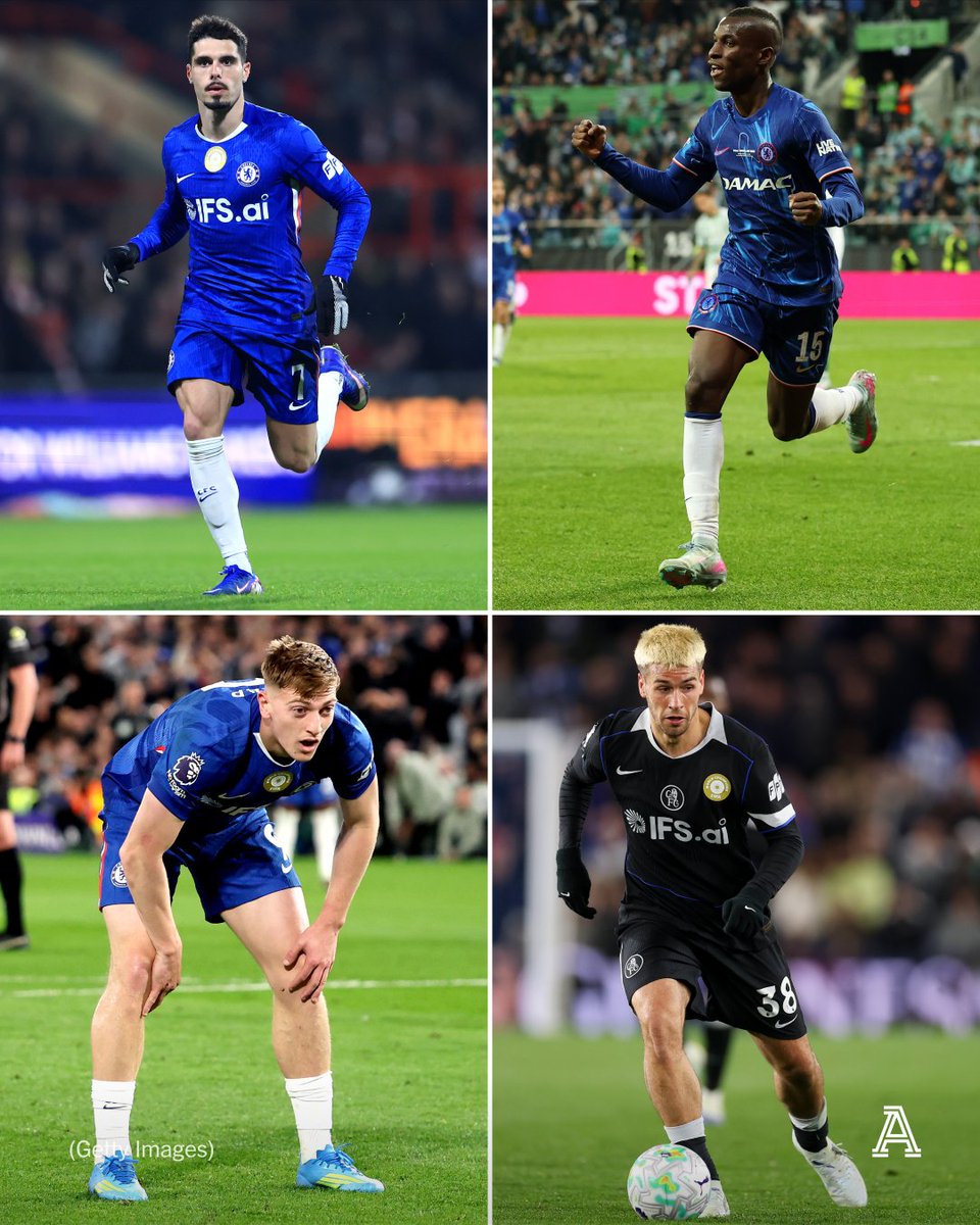 TheAthleticFC's tweet photo. Which Chelsea players could be leaving before the end of the transfer window?

Winger Pedro Neto has interest but it will cost around £100million to acquire him.

Nicolas Jackson, who is wanted by Aston Villa among a few teams, has a £65m price tag.

Chelsea want over £50m for Liam Delap and multiple Premier League clubs are keen, albeit it remains to be seen whether they are prepared to pay that price.

The fee for Marc Guiu has been set at £25m, but a move is not imminent.

✍️ @SJohnsonSport 

🔗 https://t.co/h6RXUhz9kC