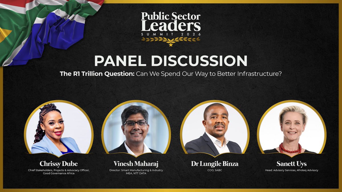 Topco_Media's tweet photo. You’re invited to the conversation. 👀

Join the #PSLSummit online as our panel explores what it really takes to move from infrastructure plans to real delivery and lasting results.

Tune in! 🔴 https://t.co/NLkvBBrNzO

#PSLSummit #PublicSectorLeaders #TopcoMedia https://t.co/vZcTR2Ir9a