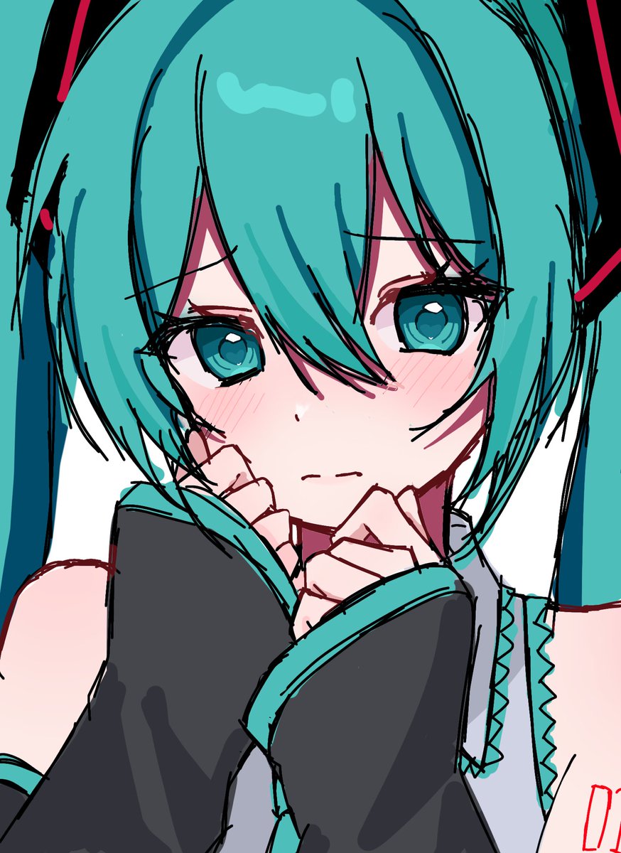 doltye_'s tweet photo. ミクちゃんの照れ顔なんて需要しかないだろうから供給しときます https://t.co/2TzMBZcqu0