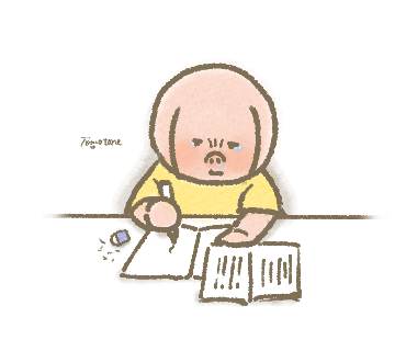 Tomotone11's tweet photo. 書けない
涙の感想文

#イラスト
#illustrationㅤ 
#夏休み
#最後まで
#残る宿題
#読書感想文 https://t.co/tNQViOg2zm