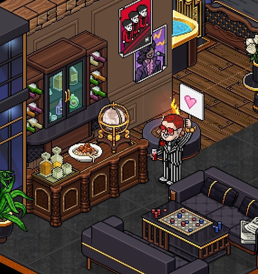 javisgarhb's tweet photo. 🌐✨ RARO GLOBO TERRÁQUEO DORADO ✨🌐

LA VERDAD ESTÁ BIEN COOL, COMBINO BASTANTE BIEN AQUÍ EN MI SALA LOTE CLUB SOCIAL. 👌🏻😉😁

https://t.co/prbbK8QKWQ

#HABBO #RARO #GLOBOTERRAQUEO #GLOBOTERRAQUEODORADO #COOL https://t.co/vctdR8ntoW