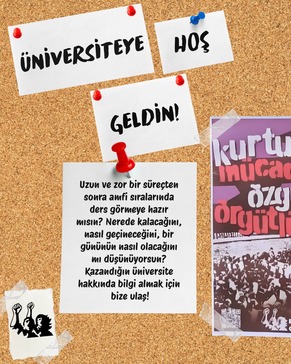 _emekgencligi_'s tweet photo. Üniversiteye, yeni mücadelelere hoş geldin!

Üniversitene dair bütün soruların için bize ulaşabilirsin! https://t.co/qDMzHpDQHu