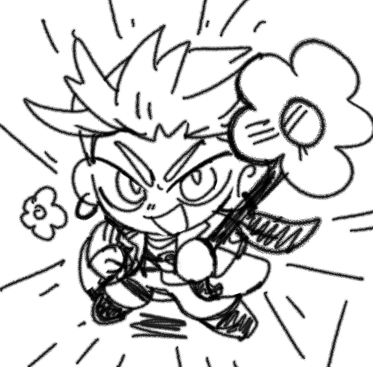 Lune0427's tweet photo. 半年前画的了🤲💕#GACHIAKUTA #gachiakutafanart https://t.co/g4P6sJpdZm