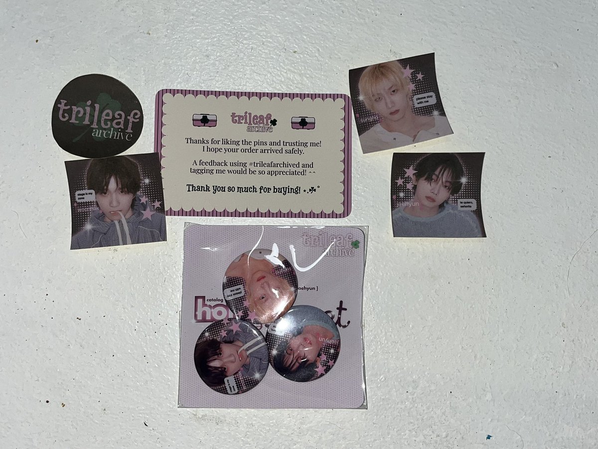 yeppiscafe's tweet photo. guess who got mail!! aaaaaccck ang cute ng pins from @trileafarchive !! thank u so much for the pins 🥺 will use them immediately 😋😋

#trileafarchived https://t.co/UsirdXeQhu
