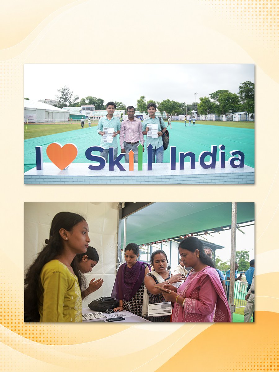 MSDESkillIndia's tweet photo. A crowd of dreams. A day of new beginnings.

From automotive to IT, healthcare to logistics, manufacturing to retail—the Balurghat Kaushal Mahotsav is bringing diverse career pathways together under one roof.

With employers offering opportunities across production, technical roles, sales, customer service, logistics, food industry and more, young aspirants can explore roles aligned with different skills, qualifications and career interests.

As the crowd continues to grow, so do the possibilities, to meet employers, explore roles and take the next step towards a career.

One Destination. Multiple sectors. Countless possibilities. 

@PMOIndia @narendramodi @SuvenduWB @jayantrld @DrSukantaBJP @ashoklahiribjp @NSDCIndia @NITIAayog @mygovindia @airnewsalerts @PIB_India @MIB_India @GoI_MeitY

#KaushalMahotsav #SkillIndia #MSDE #NSDC #AdeccoIndia #CareerOpportunities #EmployerTestimonial #Balurghat