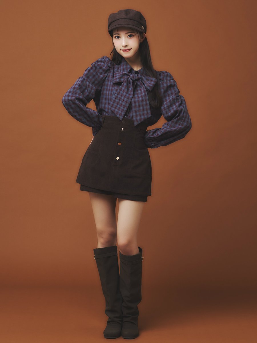 dazzlin_com's tweet photo. British Check Mood feat. Yu Morikawa
✦・┈��┈┈┈┈┈┈┈┈┈┈┈┈┈ ・✦

森川優さん( @Yu_Morikawa )着用！
秋色チェックでほんのり辛口なドーリーコーデ🍇

🏷️2WAYボウタイぺプラムブラウス
🏷️コルセットスカパン  etc...

▶https://t.co/iMYjlR3mwM https://t.co/ZNg9JqNNu2