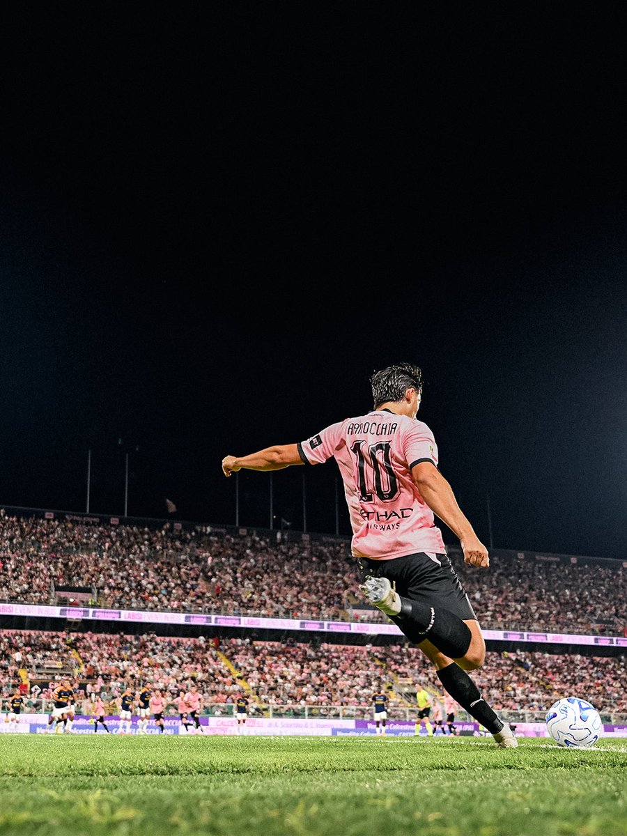 SerieA_EN's tweet photo. The Stadio Renzo Barbera aesthetic 😮‍💨

#CoppaItaliaFrecciarossa #PalermoLecce https://t.co/v5MuIa6JVR