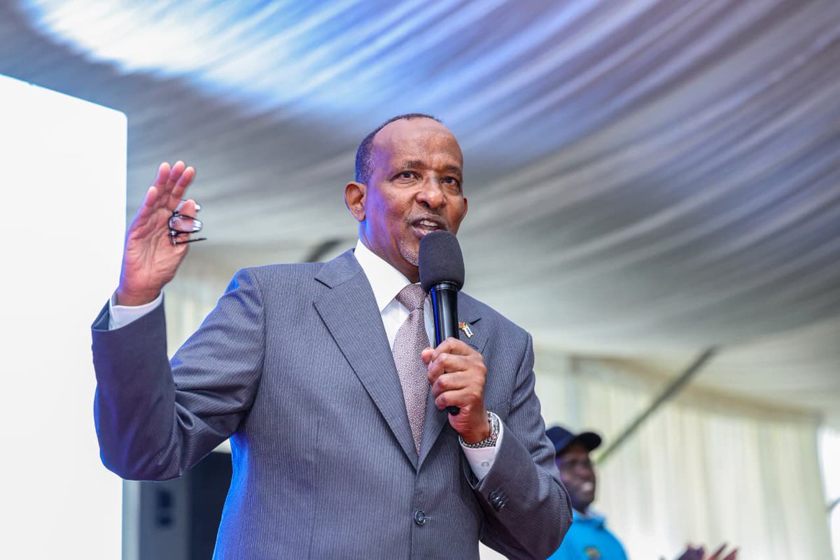 HonAdenDuale's tweet photo. Presided over by H.E. President @WilliamsRuto, I led the Ministry's delegation today at the 2026 Kenya Health Summit hosted at the Kenyatta International Convention Centre (KICC), held under the theme, 'Reforms Delivered, Health as a Right.'

The two-day Summit brings together national and county governments, the private sector, development partners, health professionals, leaders and citizens to take stock of our health transformation and chart the next phase of delivering Universal Health Coverage (UHC).

In my remarks, I highlighted key reforms under the Bottom-Up Economic Transformation Agenda (BETA), including health financing, digital health, specialised care, health products, maternal and newborn health and workforce strengthening.

Through the KSh9.6 billion National Equipment Service Programme (NESP), 862 specialised medical equipment units have been deployed to 251 facilities across 44 counties, bringing specialised services closer to communities and reducing unnecessary referrals. 

At the same time, the Digital Health Agency has distributed more than 42,000 devices, powering Taifa Care, electronic medical records, biometric verification and real-time SHA claims processing.

The Social Health Authority (SHA) has onboarded 32.3 million Kenyans, with more than 10,000 facilities accredited to provide services. 

Meanwhile, KSh10 billion has been invested in recapitalising KEMSA, helping raise the order fill rate from 35 per cent to 95 per cent and strengthening the availability of essential medicines and medical commodities.

Through the Every Woman Every Newborn Everywhere (EWENE) programme, the Government is accelerating efforts to prevent avoidable deaths, while the recruitment of 5,000 additional nurses and midwives will strengthen frontline maternity and newborn care. 

Over the past four years, 24,573 healthcare interns have also been deployed across all 47 counties, while 7,414 UHC staff have transitioned to permanent and pensionable terms from 1 July 2026, supported by KSh8.94 billion.

The Summit provides an important platform to assess progress, confront remaining gaps and accelerate reforms across health financing, primary and community health care, human resources, health products, digital health, health security and specialised and referral services.

Our shared goal is to build a health system that is accessible, affordable, accountable and responsive to the needs of every Kenyan.

The session was attended by Deputy President H.E Prof Kithure Kindiki, Prime Cabinet Secretary and Cabinet Secretary for Foreign and Diaspora Affairs Hon. Musalia Mudavadi, Speaker of the National Assembly Rt. Hon. Moses Wetangula, United Nations Resident Coordinator Garri Colonille, Cabinet colleagues Ali Hassan Joho (Mining), Alice Wahome (Housing), Julius Ogamba (Education), Hanna Cheptumo (Gender), Dr. Alfred Mutua (Labour), Opiyo Wandayi (Energy), Salim Mvurya (Sports), Eng. Eric Mugaa (Water), Dr Baraza Deborah (Environment); Attorney General Ms Dorcas Agik; Governors led by Council of Governors Chairperson and Governor Wajir County H.E Ahmed Abdullahi and COG Health Committee Chairperson and Mombasa County Governor H.E Abdulswamad Nathif, host Governor H.E Johnson Sakaja, Health Committee Chairpersons from both Houses Dr. James Nyikal (National Assembly) and Sen. Jackson Mandago (Senate), alongside members of the diplomatic corps, development partners, senior government officials from both levels of government and representatives from the private sector.