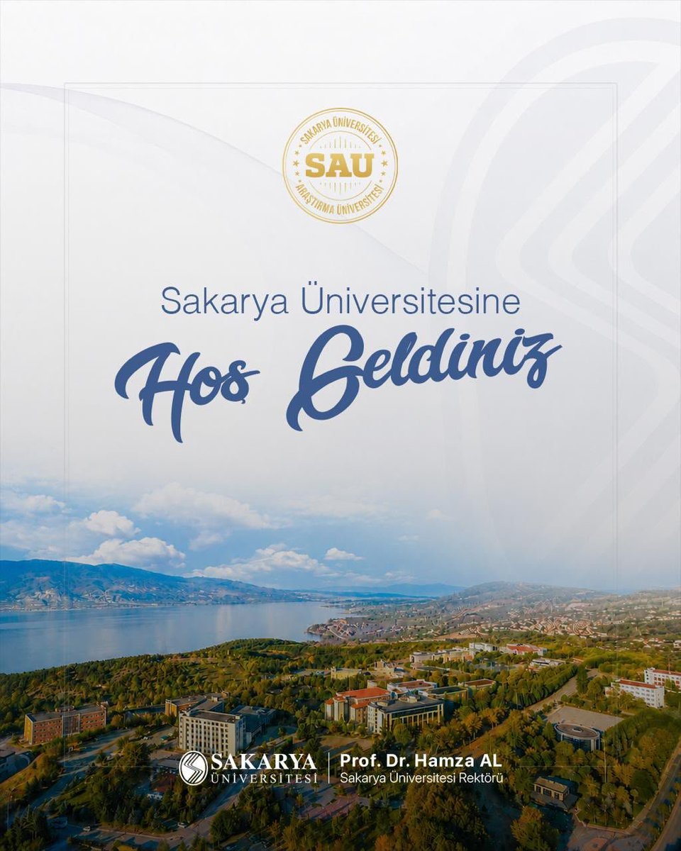 ProfDrHamzaAl's tweet photo. 🎓 Sakarya Üniversitesine Hoş Geldiniz.

YKS tercih sonuçlarının açıklanmasıyla Sakarya Üniversitesi ailesine katılan tüm öğrencilerimizi gönülden tebrik ediyoruz. 💙

Araştırma Üniversitesi çatısı altında; bilginin üretildiği, araştırmanın ve yeniliğin desteklendiği bir akademik ortamda yeni deneyimler ve başarılarla dolu bir üniversite hayatı sizleri bekliyor.

Kampüste görüşmek üzere. 👋

#SakaryaÜniversitesi #SAU  #AraştırmaÜniversitesi #HoşGeldiniz