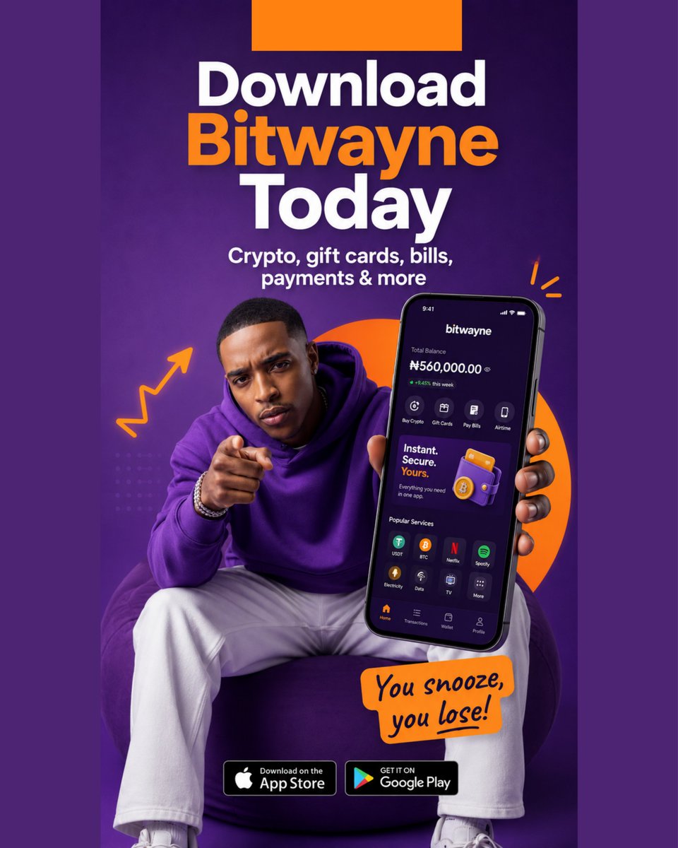 BitwayneNg's tweet photo. Upto $30 on referral and eligible trades on Bitwayne https://t.co/z3KGud5hGV