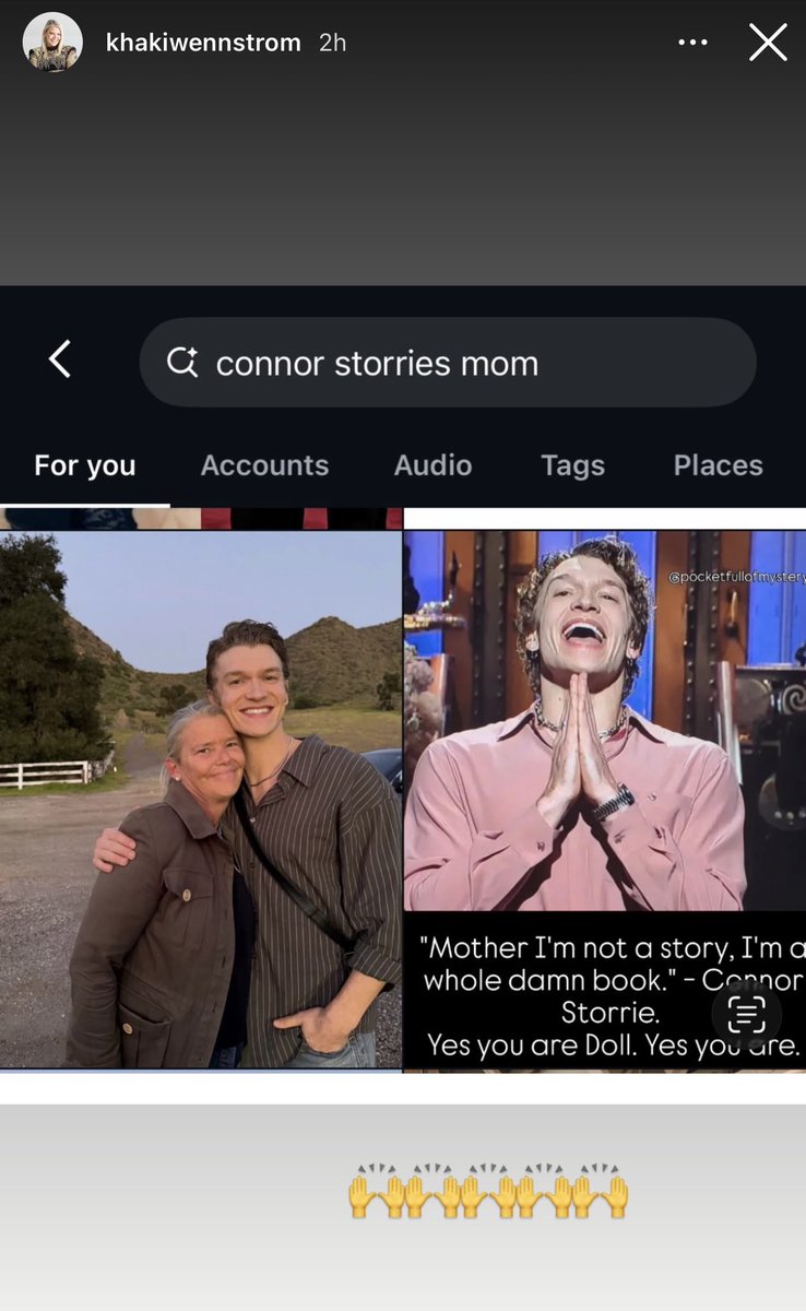 StorrieNation's tweet photo. Katherine Wennstrom the manager for the Metier Mason for the Vogue Adria cover star Connor Storrie shares “My boy” and “Google Connor Storrie’s mom” including celebrating brand ambassador Connor Storrie for Saint Laurent fall campaign with behind the scenes track of “Milli Vanilli I’m gonna miss you”

Via khakiwennstorm on instagram stories