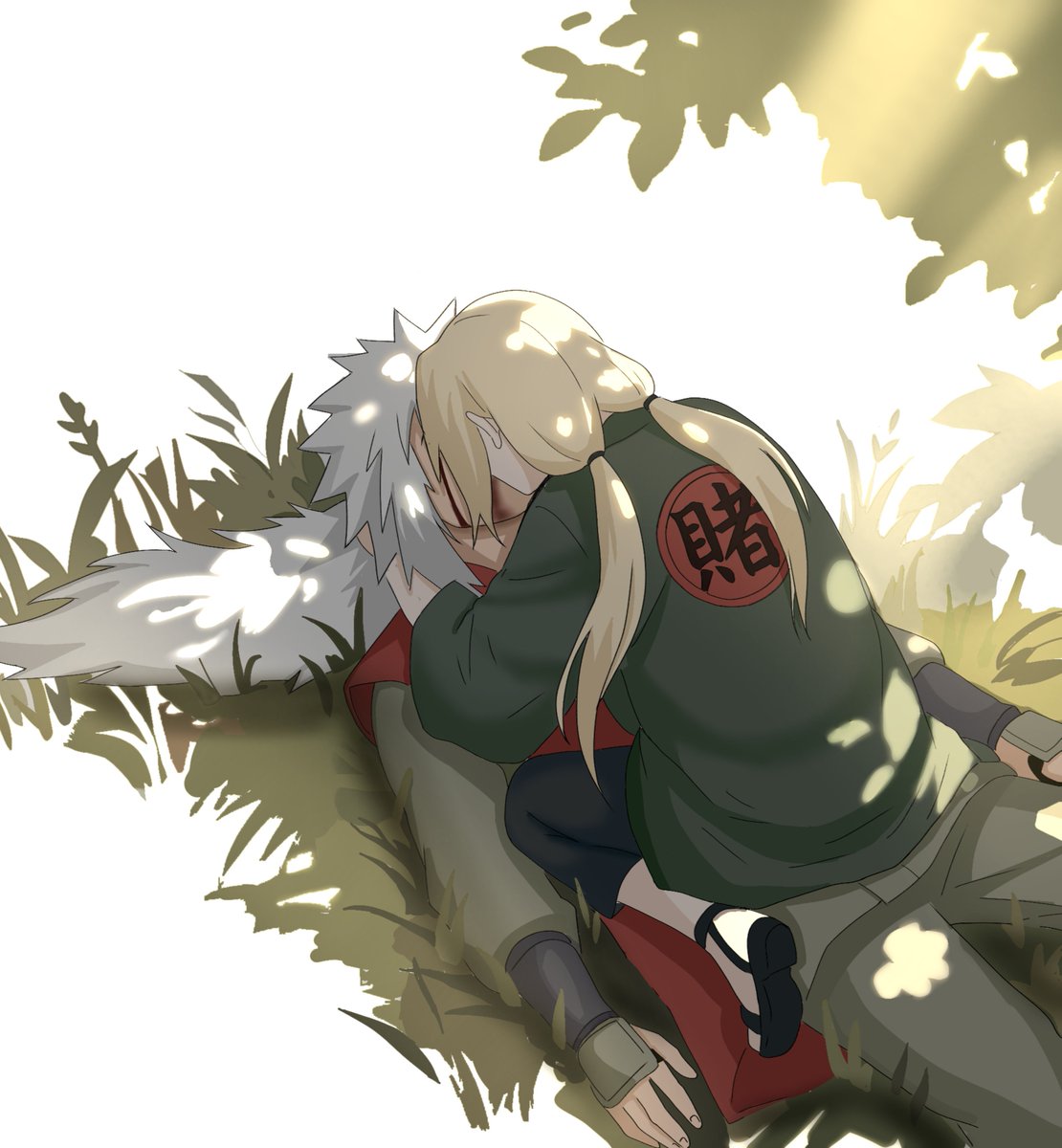 Khantsuu's tweet photo. Aftermath ...
#Tsunade #Jiraiya #Jiratsu https://t.co/8oIl7XQKhd