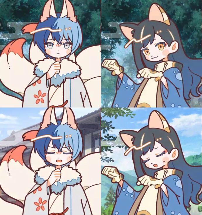 touan_archive's tweet photo. 🦊🐱 https://t.co/0czgJ1c6uk