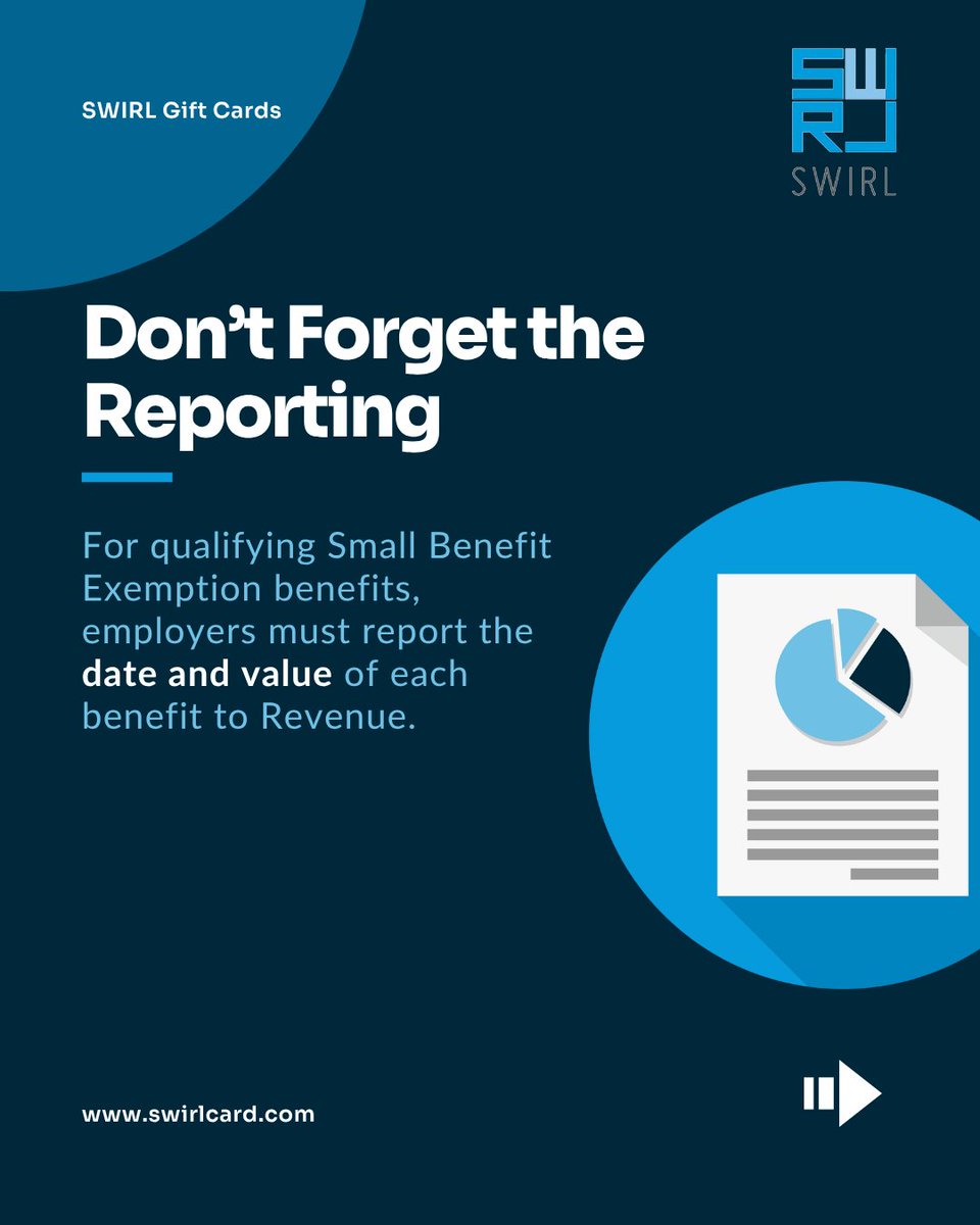 SWIRL_Card's tweet photo. A few things worth checking before year-end:
✅ Benefits already provided
✅ Value already used
✅ Reward occasions still ahead
✅ Records and Revenue reporting up to date

📘 Learn more:
https://t.co/uTFbWKSaon

#SmallBenefitExemption #EmployeeRewards https://t.co/YHo3PcgLJV