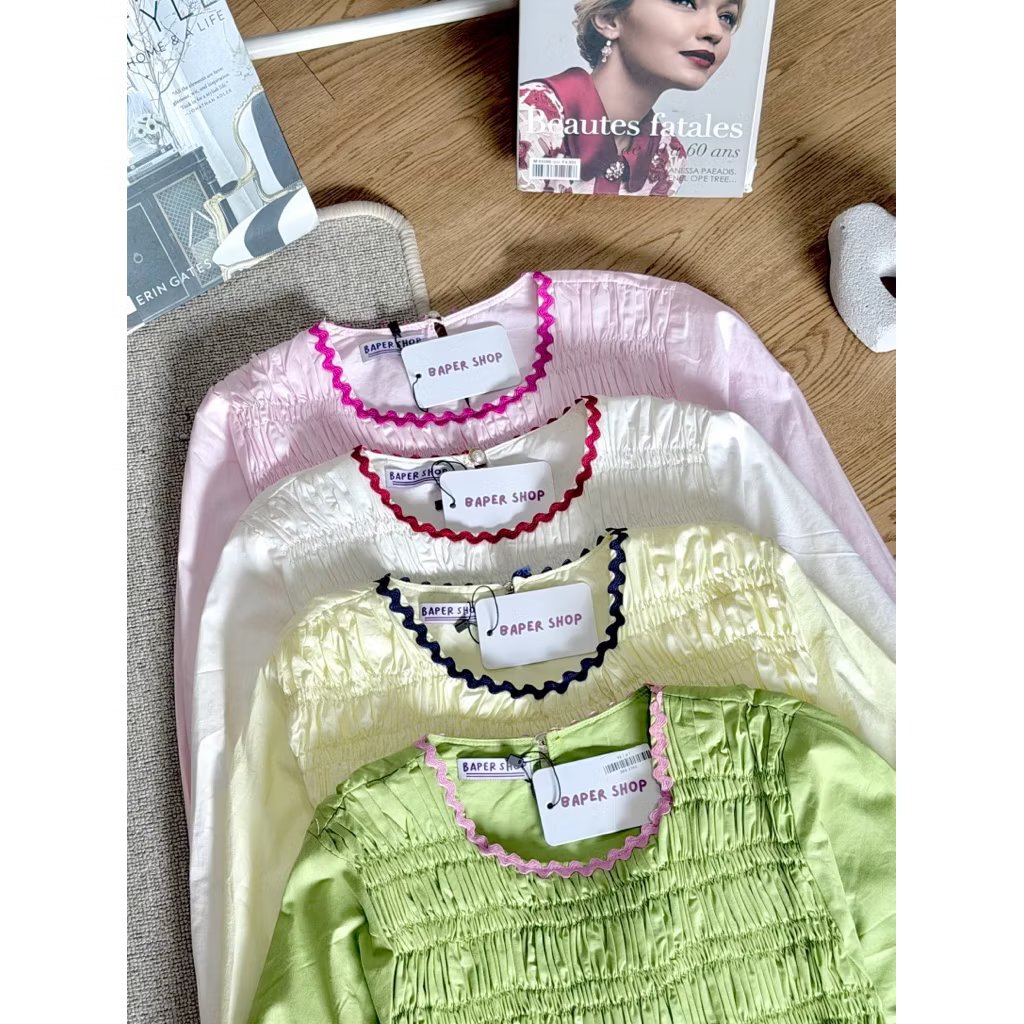 bbypeachj's tweet photo. ♡Blouse yang lagi happening banget nih,gemass♡ https://t.co/rhoA7lcVfk