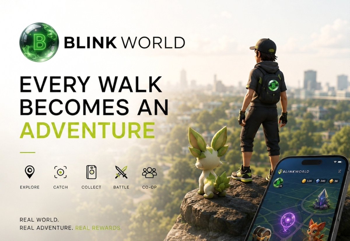 Brisbanesdotfun's tweet photo. Been looking into @BlinkWorldX lately and I think $BLINK is one of those tokens that makes more sense once you actually look at what's being built around it.

The first thing that caught my attention wasn't the token.

It was the game.

BlinkWorld basically turns the real world into the game map. 

You walk around, explore your surroundings, find orbs and treasures, discover creatures and build your collection as you go.

And honestly, I like this kind of loop because it doesn't feel forced.

People already walk.

People already explore cities.

BlinkWorld just gives those things a reason to become part of a game.

There are already 60+ creatures to discover, with different rarities all the way up to Mythic. 

That creates a pretty simple but strong loop:

go outside → explore → find something → catch it → add it to the collection → come back and do it again.

Then you have companions that actually travel with you, help with nearby finds and progress alongside your adventure.

The more I looked at it, the more I realized there's also a pretty big social layer here.

You can see discoveries through the Live World Feed, cheer other players when they hit something rare, battle friends and join Co-op Rifts where players work together and share the loot.

So it's not just about collecting creatures alone.

There's a reason to keep playing and a reason to interact with other players.

Even the steps mechanic is interesting.

With Apple Health integration, your real-world movement can contribute to the game through bonus orbs.

That's the part I find most interesting about BlinkWorld.

The game isn't asking you to sit in front of a screen for hours.

It's trying to connect the game with things you’re already doing in real life.

And that gives $BLINK an interesting foundation to build around.

I'm not saying the token automatically wins just because the game looks interesting.

The game still has to prove that it can retain players, grow the community and create an economy people actually want to participate in.

But if BlinkWorld manages to build that player base, I think $BLINK becomes a much more interesting asset to watch.

Because then you're not just watching a token.

You're watching a token attached to an actual world people can walk around in, explore, collect from and eventually play together in.

That's the thesis that has me paying attention.

Curious to see how far they can take this.

DwAq3xURyT5MRKeEU9mKj7BcnpXxri1NR2xtiCP1pump