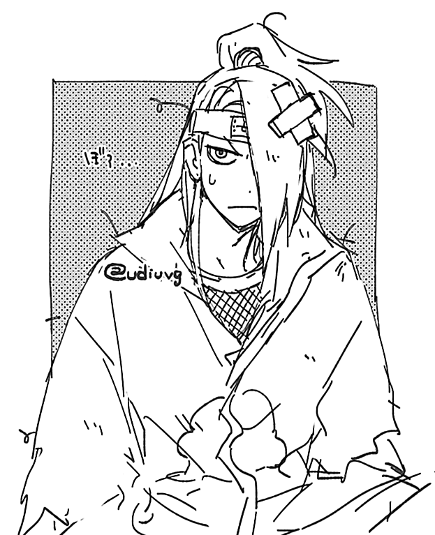 udiuvg's tweet photo. NARUTOのデイダラ　らくがき https://t.co/cQdq0UES5g