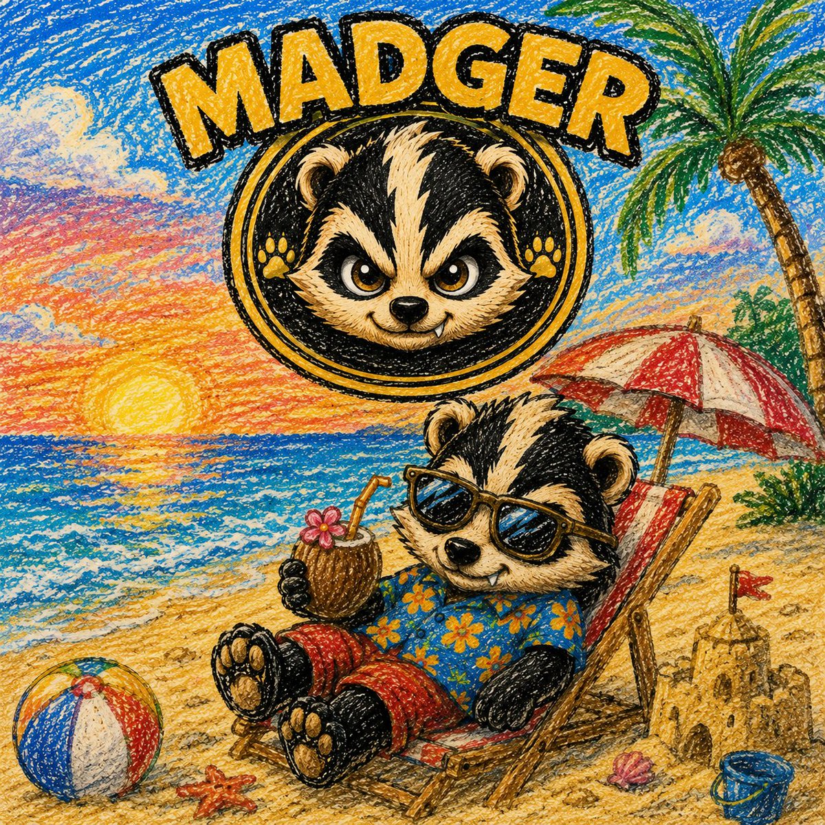 BunbunSeapuloh's tweet photo. @MadgerCoin Squirrels are excellent climbers; hopefully, Madger can also compete in the crypto world, true to its nature🥳
#MADGER
#MadgermemeContest
#Memecoin
#criptomemes
#solana
$madger https://t.co/9hej1FjSFT