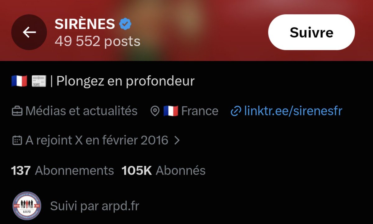 TheOrpheus49's tweet photo. Bonjour @arpd_fr, vous accompagnez les familles de personnes disparues et de victimes. Alors pourquoi suivre un compte qui se moque ouvertement d’une victime décédée, se moque d’elle jusque dans sa mort et déverse des propos ultra-misogynes ? https://t.co/2DahFtJvk4