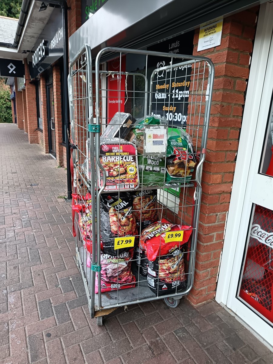 monkeymoron's tweet photo. How come londis in stoke park can still sell disposable BBQs 
@IpswichPolice https://t.co/3ZM6ULgdpH