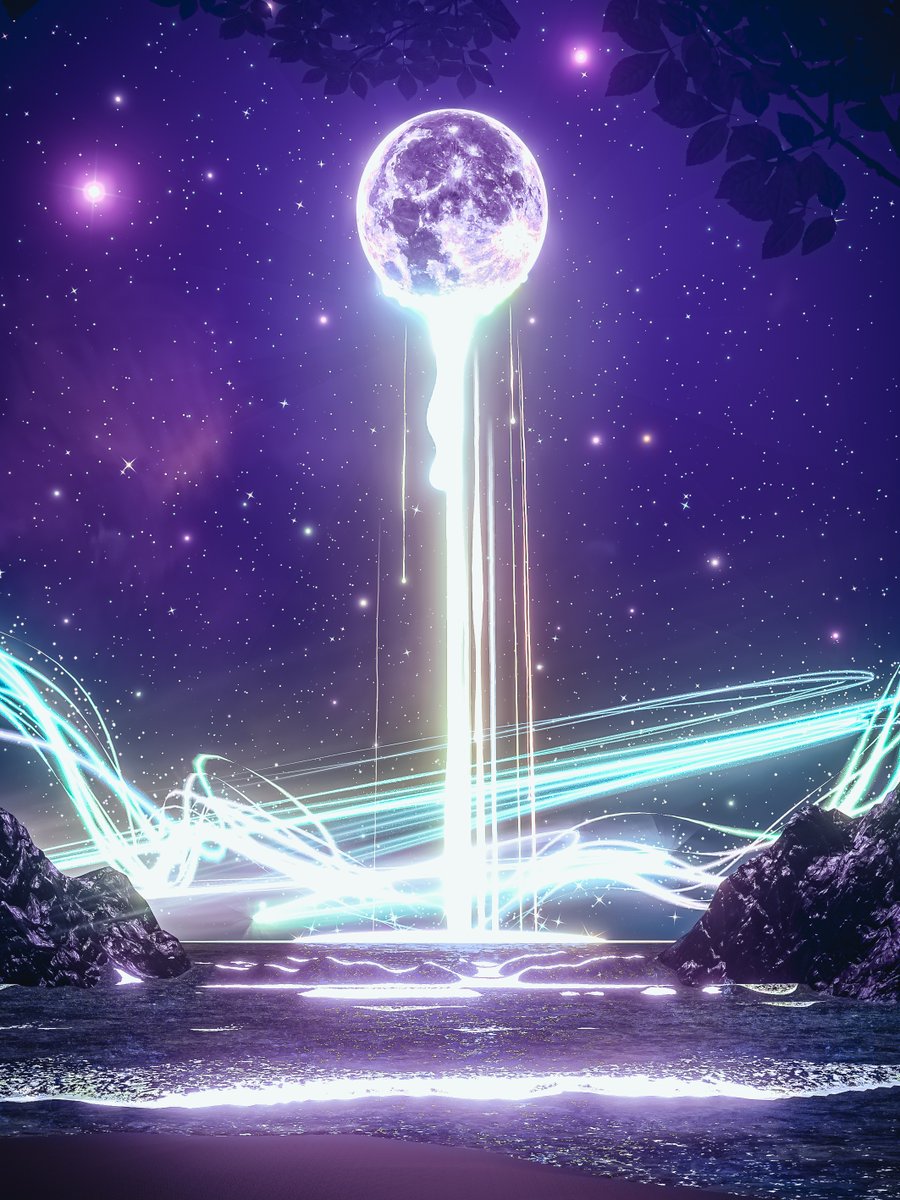 Neomance's tweet photo. World Of The Crying Moonlight
泣き月明かりの世界

World : The Dream Moon｜夢月
Author : こごろ - kogoro

#VRChat_world紹介 #Neo写真 https://t.co/4WEFrjgkal