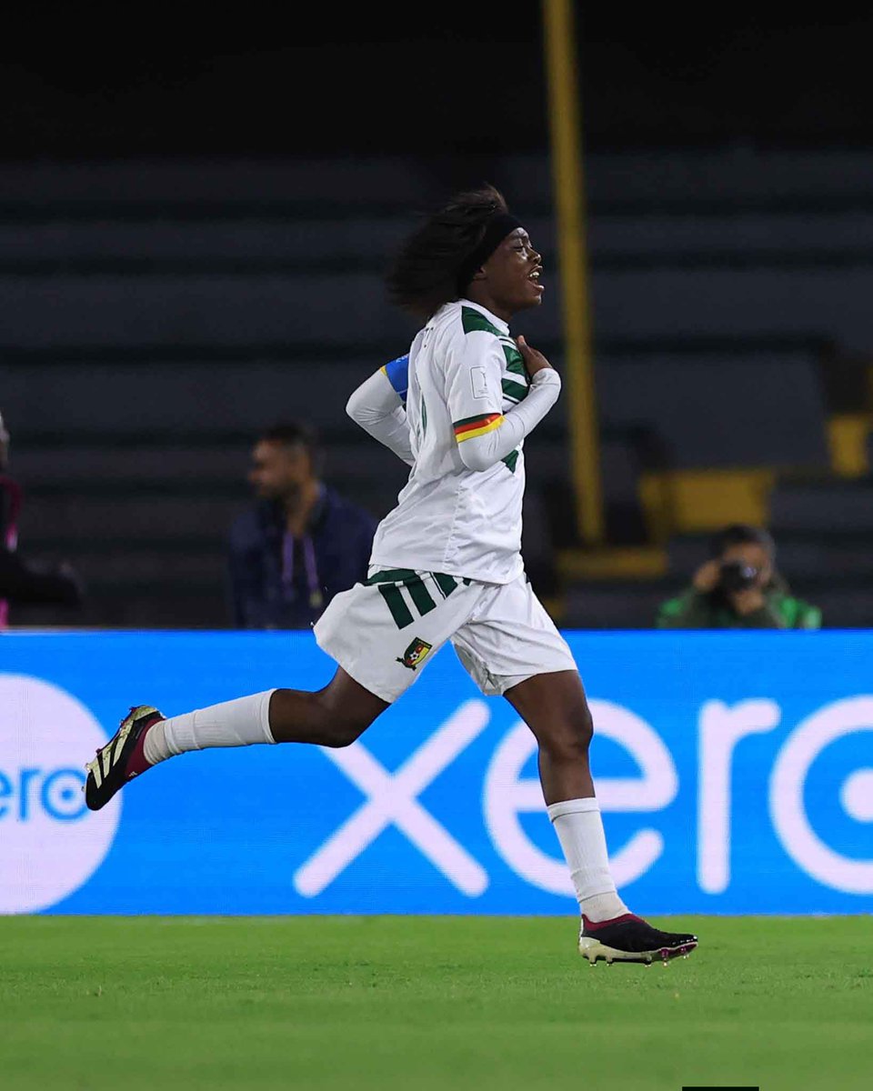 JWsports1's tweet photo. NAOMI ETO: From breakout U20 captain to Wafcon champion!  🇨🇲✨

🗓️ 2024: Captained Cameroon to the U20WWC knockouts on their debut.

🗓️ 2024: Scored a brace against Mexico and a goal against Australia in the group stage before adding a goal against Brazil in the Round of 16. 

🗓️ 2026: Scored and provided an assist in Cameroon's historic win in the Wafcon finale. 

🔁 Transition complete.