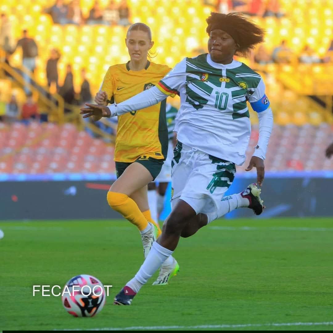 JWsports1's tweet photo. NAOMI ETO: From breakout U20 captain to Wafcon champion!  🇨🇲✨

🗓️ 2024: Captained Cameroon to the U20WWC knockouts on their debut.

🗓️ 2024: Scored a brace against Mexico and a goal against Australia in the group stage before adding a goal against Brazil in the Round of 16. 

🗓️ 2026: Scored and provided an assist in Cameroon's historic win in the Wafcon finale. 

🔁 Transition complete.