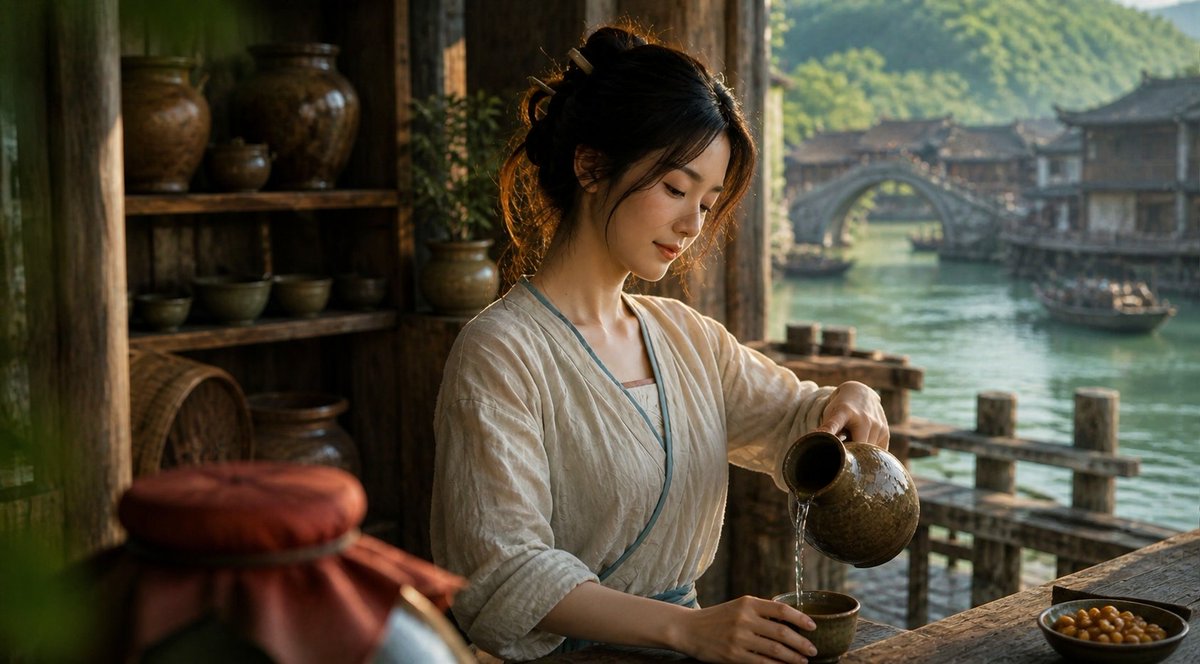 XinranA66097's tweet photo. 午后，四娘的酒肆就要迎来第一批下工的人 #AI绘图 #东方美学 #AIart️️️️️️️️️️️️️️️️️️️️️️️️️️️️️️️️️️️️️️️️️️️️️️️️️️️ https://t.co/JZ7MdBMsvI