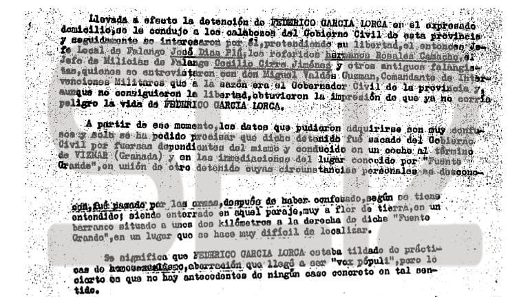 oscar_puente_'s tweet photo. Los fascistas de hoy, envalentonados como entonces, se revuelven contra este tipo de recordatorios. Porque el asesinato de Lorca(que fue “pasado por las armas” con arreglo a la documentación oficial que se conoce) es la mayor muestra de la barbarie del fascismo español. Una vergüenza mundial. Pero la verdad es una. Lo asesinó “el glorioso movimiento”.