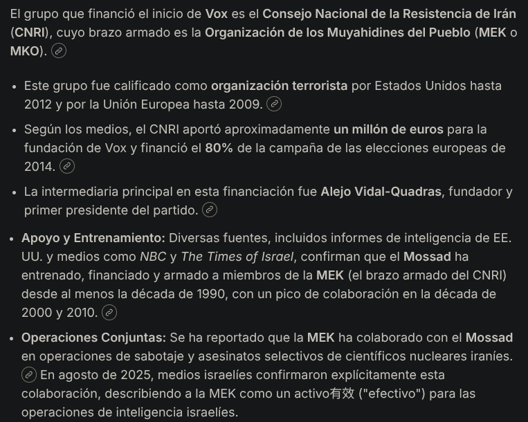 SINERG1A's tweet photo. @moa_pio #VOXtraidores VOX nace gracias a un grupo terrorista creado por el Mossad/CIA para sabotear y destruir Irán. Es fácil de comprender, el que pone la pasta es el que manda y si no lo entiendes formas parte de los traidores. https://t.co/GKUXSYZum0