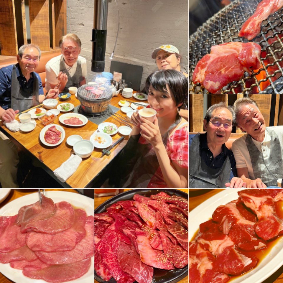 Happyhanahan's tweet photo. お稽古最終日は尊敬する大先輩方と焼肉打ち上げワイワイ🚀

楽しい美味しかったー😋

と言うわけで

体力万全で舞台『My life Your life』本日小屋入りです✊

行って来まーす🌊

ご予約は私に直接or DM orコチラ
https://t.co/xwqYLzcdND…

 #舞台 #MylifeYourlife #焼肉 #ワイワイ #本日小屋入り https://t.co/rF6fOFrpCJ
