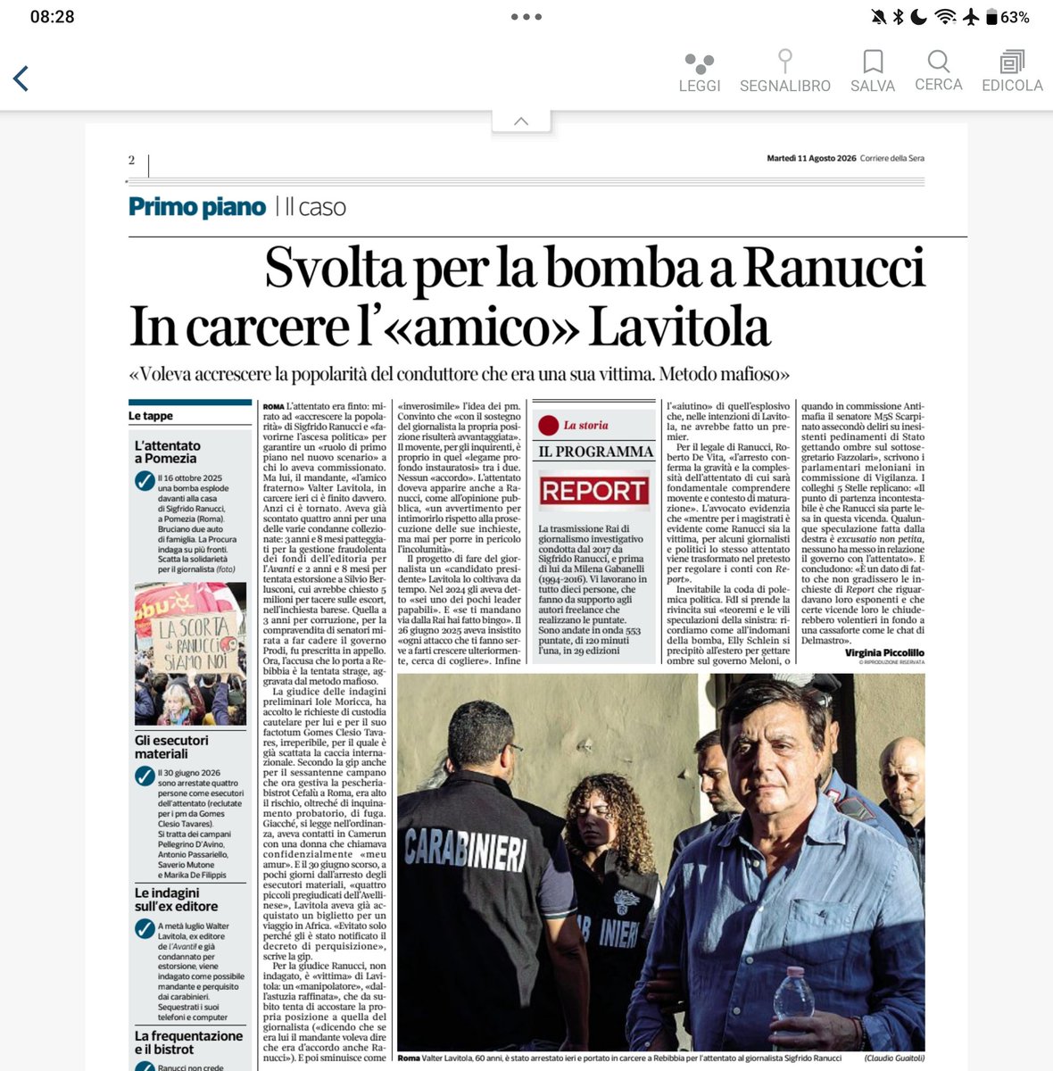 10devis's tweet photo. Una storia orribile, che pare ben lontana dall'integralismo e moralismo che in trasmissione emergeva

#report #lavitola #ranucci #rai #campolargo https://t.co/L3tGXLUP9o