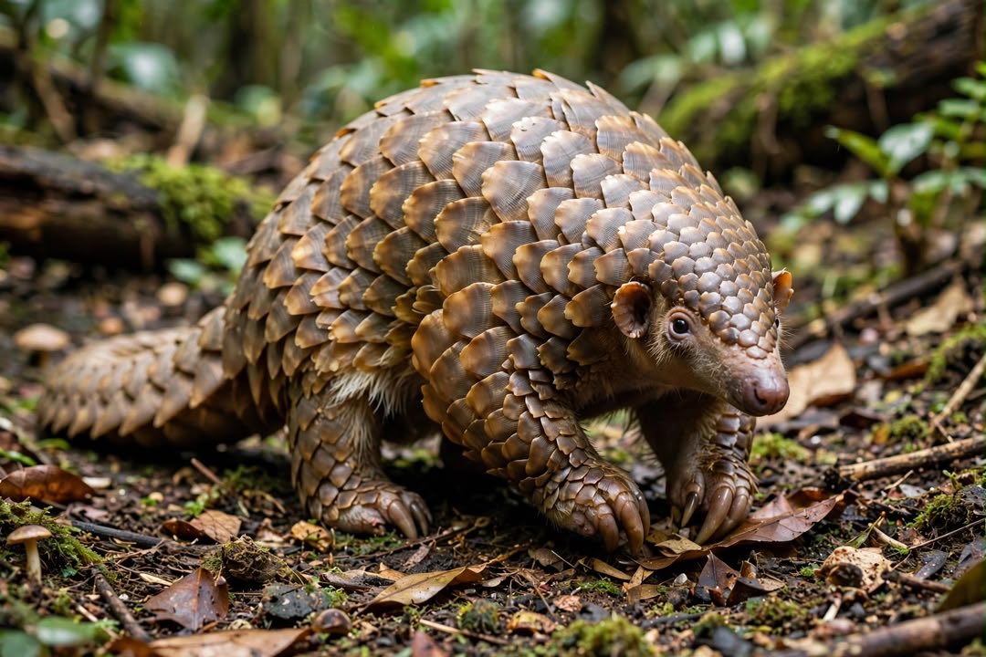 EdeloGuillaume's tweet photo. @h3rv3ikee Voici le vrai pangolin, celui là est un reptile 🦎 que j’ignore sa catégorie 😂😂 https://t.co/N2qGiQM8tT