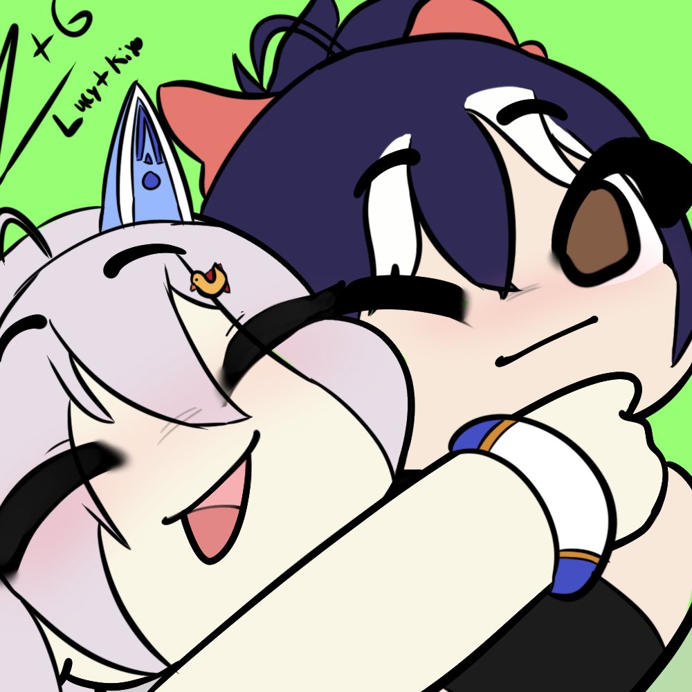PowerlinkOrcaHR's tweet photo. I’ve been lucky to draw people’s OC and Vtube models 

I’m starting to see growth in my art, and my buddies are just so cool in supporting me!
(You know who you are) :D

Also thank you for the VERY ADORABLE art ZyGuardian! You melted my heart dude! https://t.co/w6Ez4VUaYE