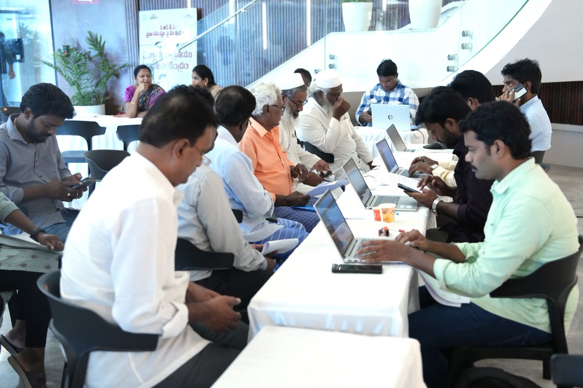 PrajaRajadhani's tweet photo. Grievance Day Held at APCRDA Headquarters, Rayapudi

APCRDA conducted Grievance Day on 10 August 2026 at its Headquarters, Rayapudi, to address the concerns of farmers, farm workers and residents of Amaravati.

A total of 21 grievances were received, with representations submitted to P. Jayashree, Nodal Officer, Grievance Redressal Management (GRM). APCRDA officials assured that eligible grievances would be addressed promptly, while matters requiring Government decisions would be processed accordingly.

A dedicated Citizen Grievance Centre (CGC) at the APCRDA Headquarters receives grievances during working hours on all working days. In addition, Grievance Day is conducted every Monday from 10:00 AM to 1:00 PM.

An NPCI/Bank Linkage Help Desk was also facilitated at the Headquarters to support Amaravati farmers with bank linkage-related issues. APCRDA staff assisted several farmers in completing the NPCI linkage process, enabling the annual lease amount to be credited to their bank accounts.

Through Grievance Day and dedicated support mechanisms, APCRDA continues to strengthen accessible, responsive and farmer-centric public service delivery in People’s Capital Amaravati.

#Amaravati #PrajaRajadhani #PeoplesCapital #APCRDA #APCRDAInitiatives #ADCL #FarmersFirst #GrievanceDay #LPS #LandPooling #AndhraPradesh
