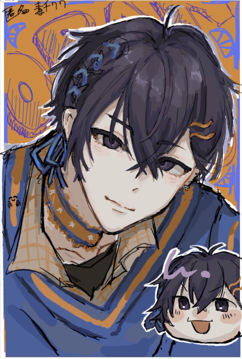 aa_aarori's tweet photo. ＃サイキペイント
オレンジ佐伯さん https://t.co/dTOkpq6pLk