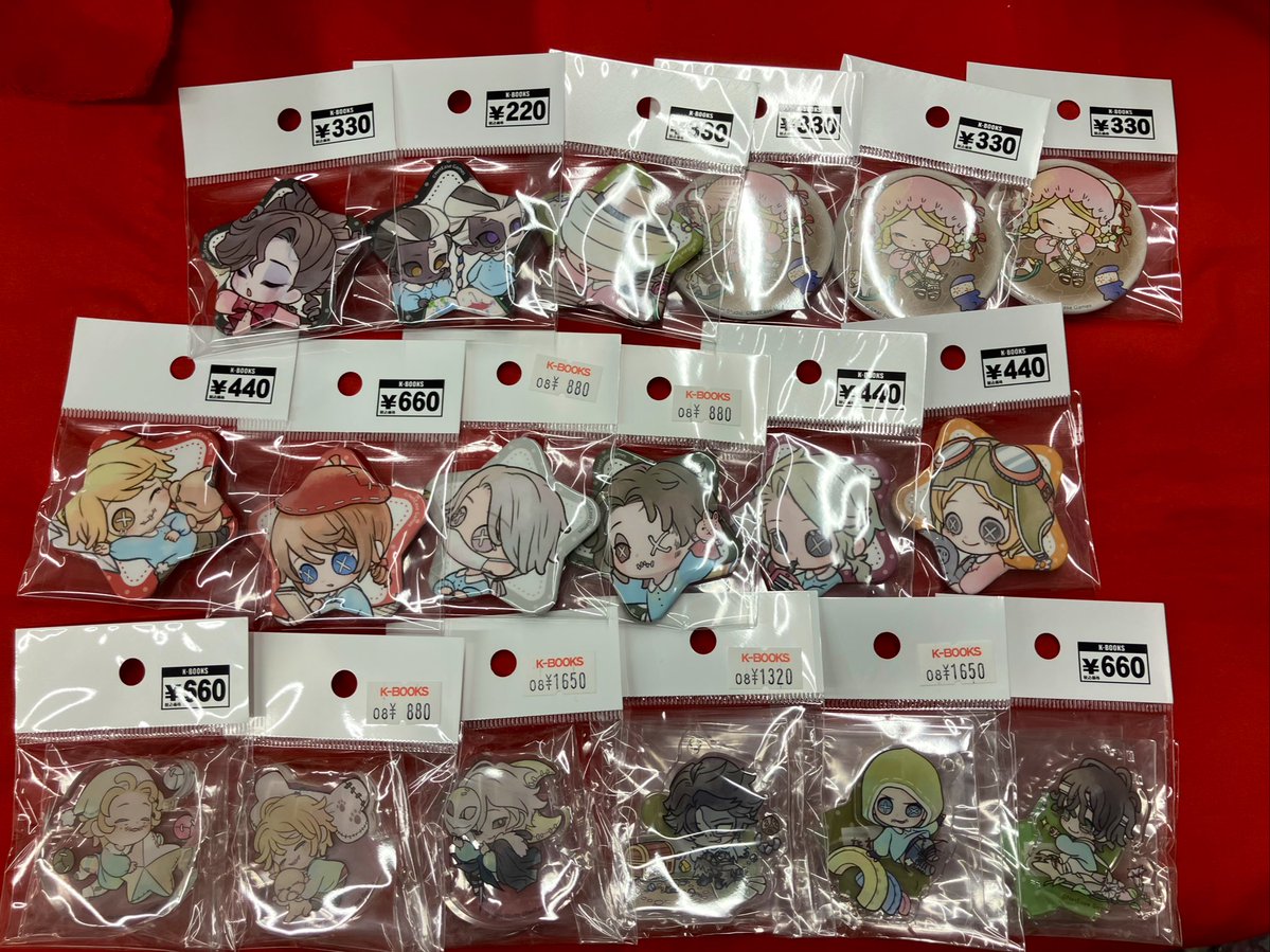 入荷情報】 第五人格 IdentityV おひるねタイム ようちえん 缶バッジ