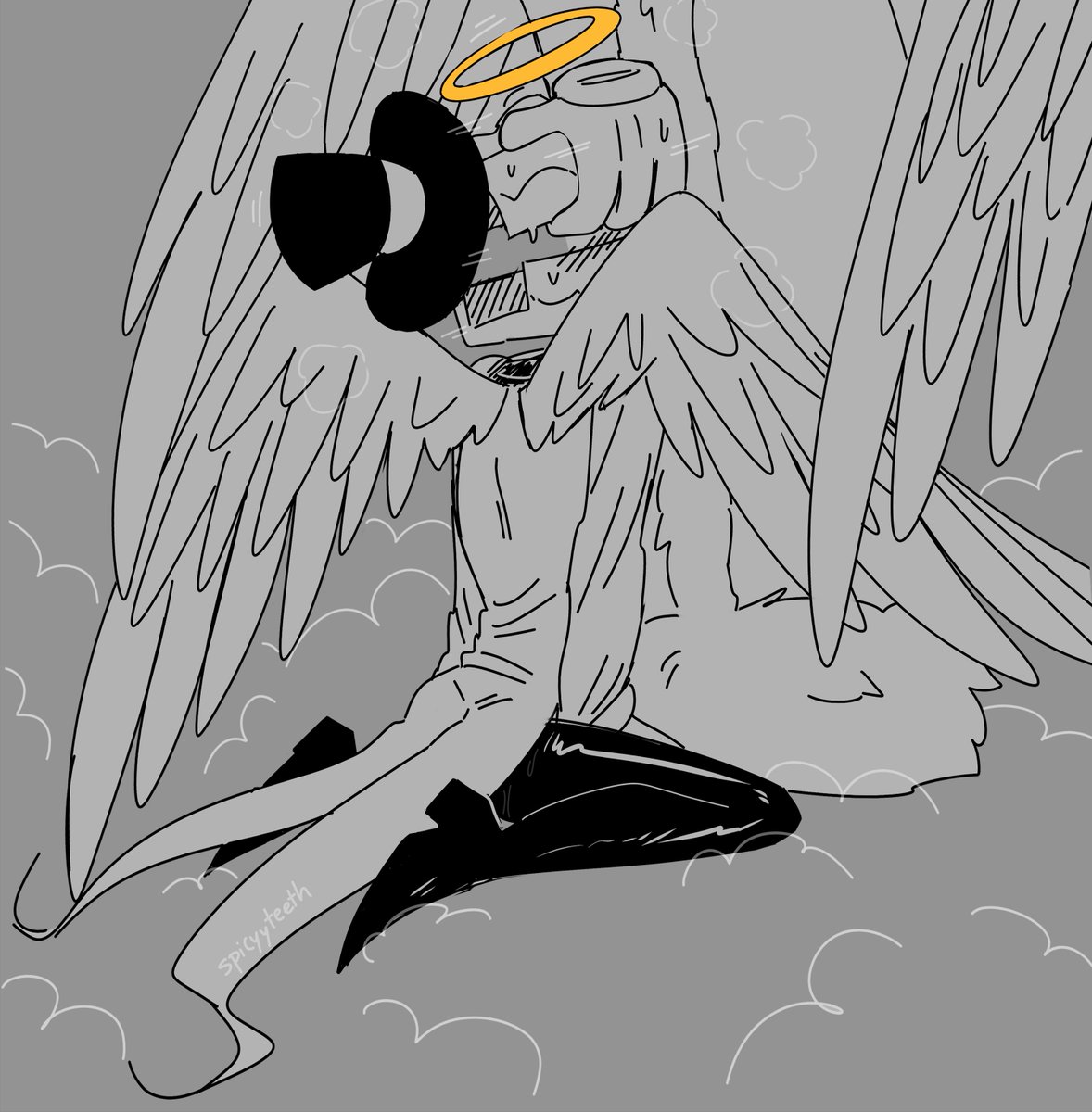 spicyyteeth's tweet photo. devil au doodle https://t.co/rkgpPW9Wy2