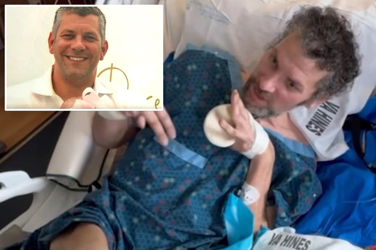 nypost's tweet photo. Marine vet, retired firefighter suffers permanent brain damage after allegedly eating contaminated oysters at Illinois steakhouse: lawsuit https://t.co/tr9xjompQF https://t.co/Sm0muoo5m2