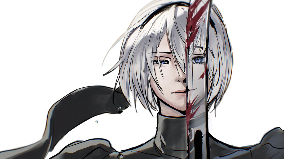thisisazuri's tweet photo. 2b sketch https://t.co/Y4CjWiFZKe