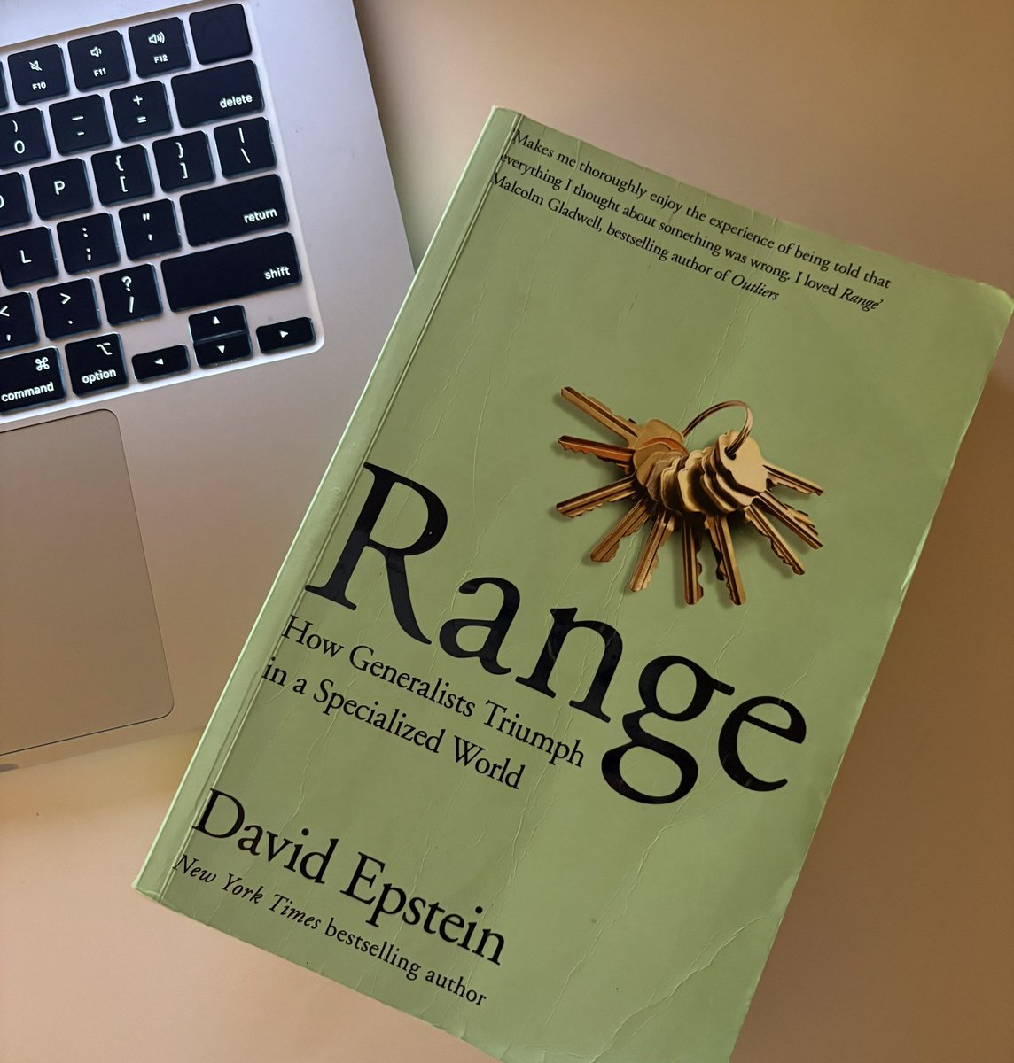 AnikaSomaia's tweet photo. i read range by david epstein at least once a year. every time i do it helps me figure out life a bit more

mostly it reminds me to go down rabbit holes and learn about fields i have no business in. it reminds me one of the most powerful kinds of innovation is copying something from one field into another. and history is so full of chance discoveries of this type that it seems worth giving chance a hand by deliberately learning about other kinds of work

you can take ideas from quite distant fields if you let them be metaphors