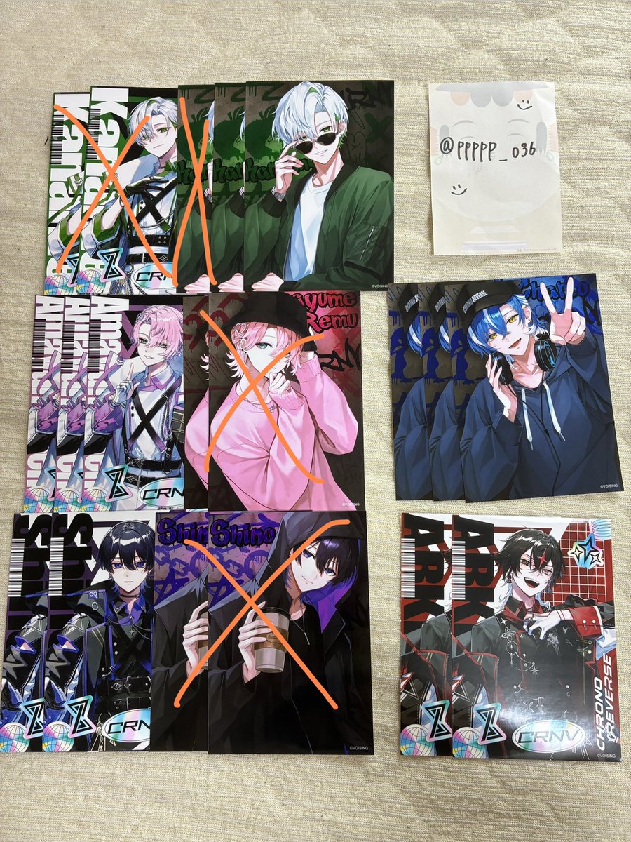 ppppp_036's tweet photo. @RU__O4__ 検索より失礼します。
当方画像のものを所持しております。
ご希望のものがございましたらPayPayにて買い取っていただくことは可能でしょうか？また、ご希望の金額を教えて頂ければ幸いです。
画像ツリーにも失礼します。
ご検討をよろしくお願い致します。▷◀︎🐈 https://t.co/KIS19P4U3V