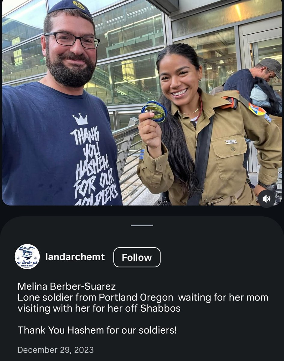 ireallyhateyou's tweet photo. Keep sharing Melina Suarez, unless you want veterans of the Israel Genocide Forces policing your neighborhood too. https://t.co/D6w2abNyYD