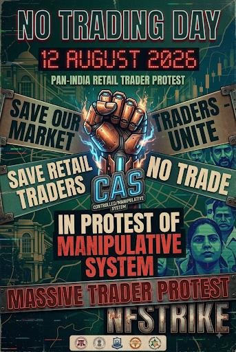 IRITA_india's tweet photo. IRITA supports the 12th August No-Trading Day.

A united voice for traders and investors.
Let’s stand together for a fair, transparent and well-functioning market.

#IRITA #NoTradingDay #Traders #Investors #IndianMarkets #MarketReforms https://t.co/S2LLvbqITY