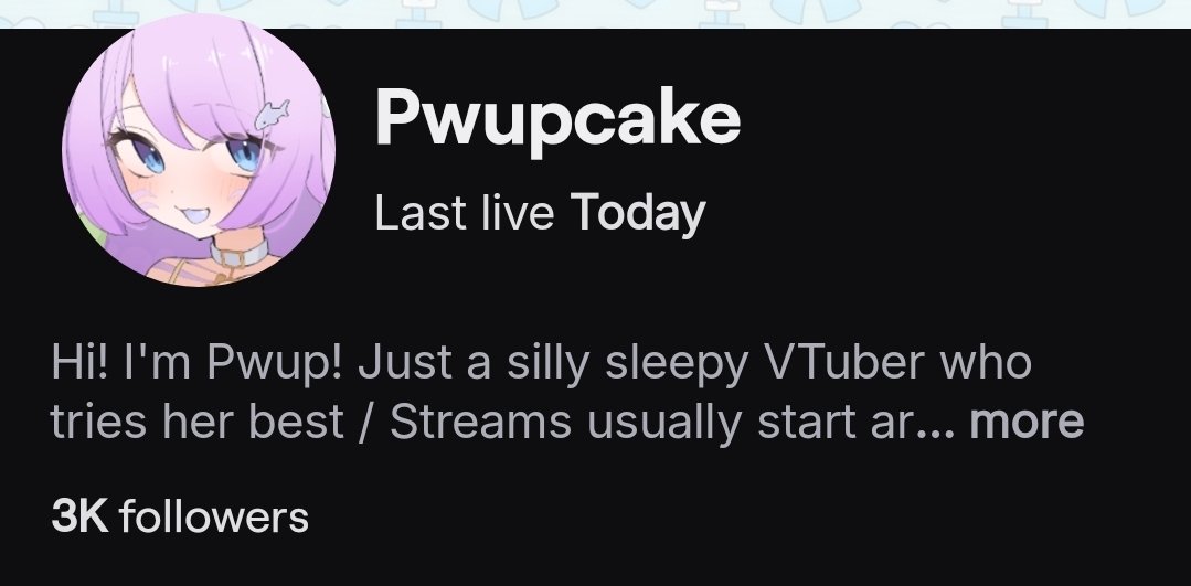 pwupcakie's tweet photo. Guys... We hit 3k followers on twitch!?!? Thank you so much guys 😭😭 I'm grateful for everyone whos been here supporting me this far through everything... I love all of you 😭💕💕 https://t.co/YOtR7TvI3a