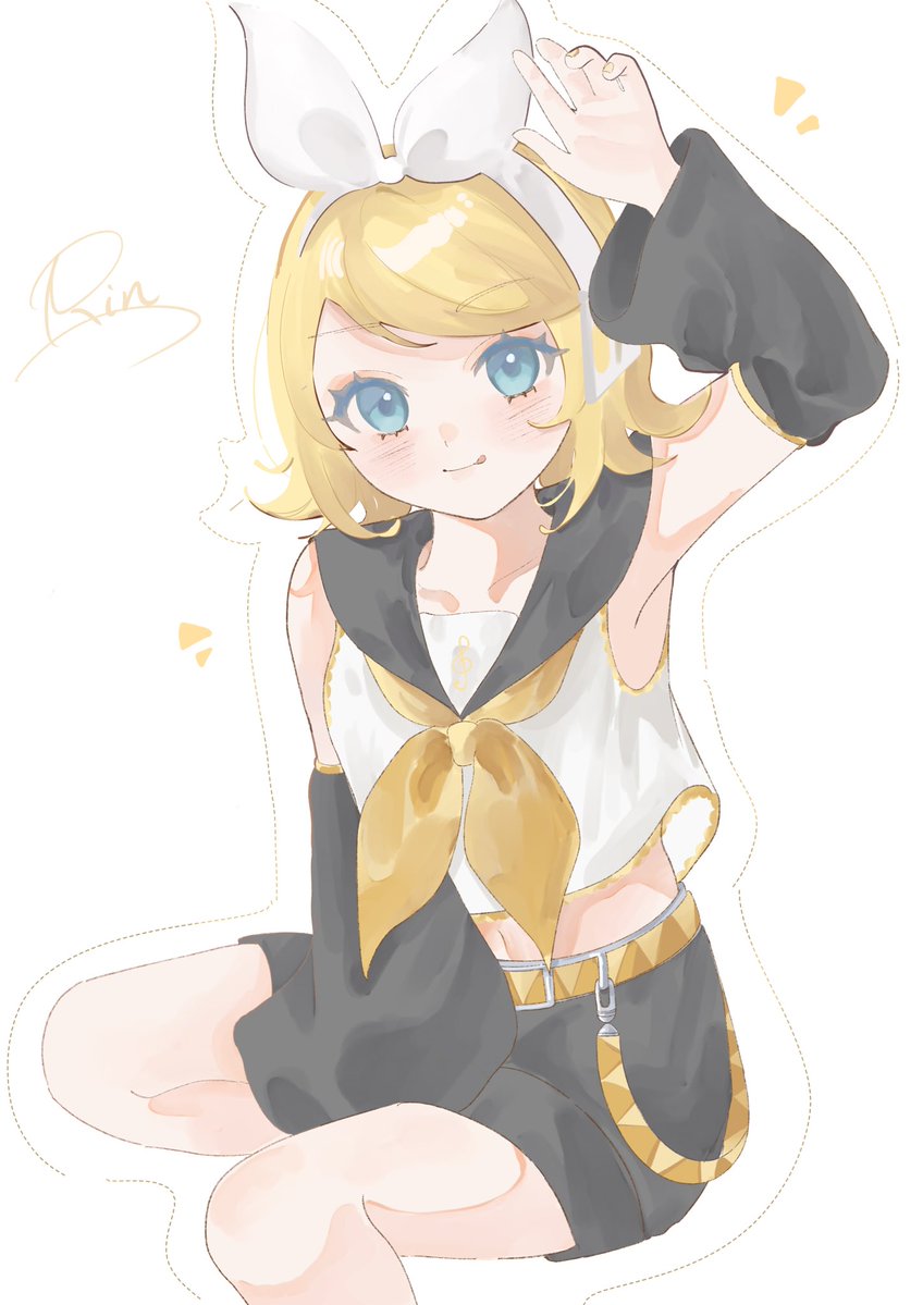 07fhJl's tweet photo. #鏡音リン https://t.co/qBY5H63as2