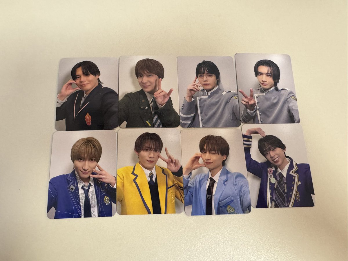 Lits_Party's tweet photo. EBiDAN Yes!東京 15周年 Y東 トレカ 交換  通常盤 初回限定盤 小トレカ

【譲】カイ、田中、小泉、武藤、飯島、TAKUYA、志賀、森田

【求】吉田仁人＞M!LK他メン(異種可)、REI、池田、吉澤

エビライ8/13、都内手渡し、郵送での交換。
お気軽にお声掛けください。 https://t.co/kwurljm6an